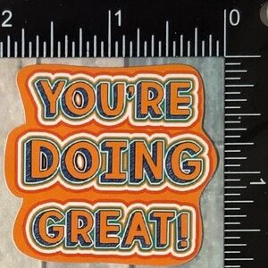 🌀10/$10🌀 Inspirational Colorful Reusable Waterproof Vinyl Sticker Decal